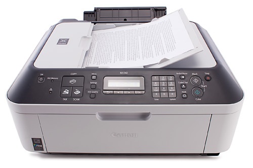 Canon PIXMA MX350 printer — compatible cartridges available